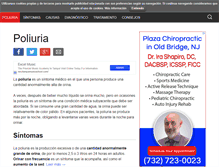 Tablet Screenshot of poliuria.org